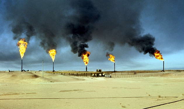 Добыча нефти. Месторождение Хасси Мессауд. Алжир.